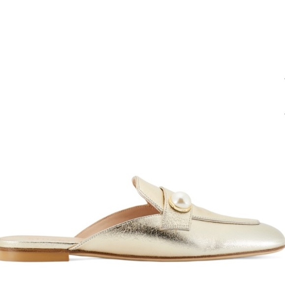 STUART WEITZMAN THE PAYSON SLIDE PEARL - Picture 2 of 12